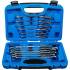 Jeu de Clés Mixtes à Cliquet Pliable 8-19 mm - 12 Pièces - Double Articulation, Précision et Confort d Utilisation - BGS