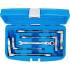 Jeu de Clés Mixtes à Cliquet Pliable 5 pcs 8-19 mm - Double Articulation - Précision et Maniabilité - D-Work