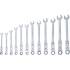 Jeu de Clés Mixtes à Cliquet Pliable 8-19 mm - 12 pcs - Double Articulation, Précision et Confort d Utilisation - D-Work