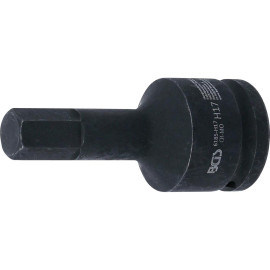 Douille à Embouts à Choc 100 mm - 20 mm (3/4 ), Six Pans Intérieurs 17 mm - - Résistante et Précise - BGS