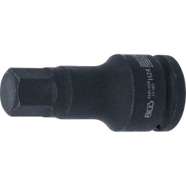 Douille à Embouts à Choc 100 mm - 20 mm (3/4), Six Pans Intérieurs 24 mm - Puissance et Durabilité - D-Work