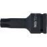 Douille à Embouts à Choc 100 mm - 20 mm (3/4), Profil Torx T60 - Résistante et Précise, Acier - D-Work
