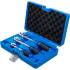 Jeu de Cliquets Denture Fine 6,3 mm - 12,5 mm - 3 pcs - Précision et Polyvalence, Zones Difficiles - D-Work