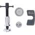 Outil Repousse-Piston de Frein - 12,5 x 4,8 x 30,7 cm - Acier Robuste - Facilite le Remplacement des Plaquettes - D-Work