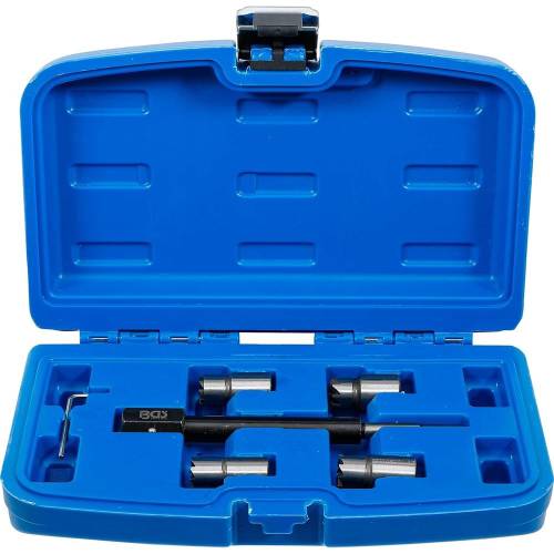 Jeu de Fraises de Nettoyage pour Injecteurs CDI - 5 pcs - Nettoyage Précis et Efficace, Acier, Pro - D-Work