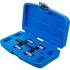 Jeu de Fraises de Nettoyage pour Injecteurs CDI - 5 pcs - Nettoyage Précis et Efficace, Acier, Pro - D-Work