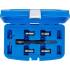 Jeu de Fraises de Nettoyage pour Injecteurs CDI - 5 pcs - Nettoyage Précis et Efficace, Acier, Pro - D-Work