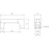 Griffe de Traction pour Injecteurs - 14,1 x 6,1 x 2,7 cm - Acier Robuste - Extraction Facile et Précise - D-Work