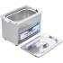 Bac à Ultrason 700 ml - 17,6 x 16 x 22,6 cm - Acier Inoxydable, Capacité Moyenne - Nettoyage Précis et Efficace - D-Work