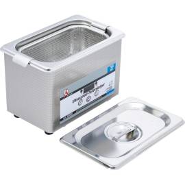 Bac à Ultrason 700 ml - 17,6 x 16 x 22,6 cm - Acier Inoxydable, Capacité Moyenne - Nettoyage Précis et Efficace - D-Work