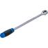 Cliquet Réversible Extra L. 6,3 mm (1/4) 300 mm - Acier, Précision et Confort d Utilisation, Zones Difficiles - D-Work
