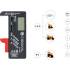 Testeur de Batterie Numérique 1,5V/9V - Compact, Précis et Facile d Utilisation - BGS