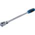 Cliquet Articulé avec Blocage 6,3 mm (1/4) 304 mm - Extra L., Précis et Robuste, Acier, Zones Difficiles - D-Work