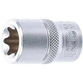 Douille pour Clé Profil E18 - 12,5 mm (1/2 ) - Acier Résistant - Usage Professionnel - BGS