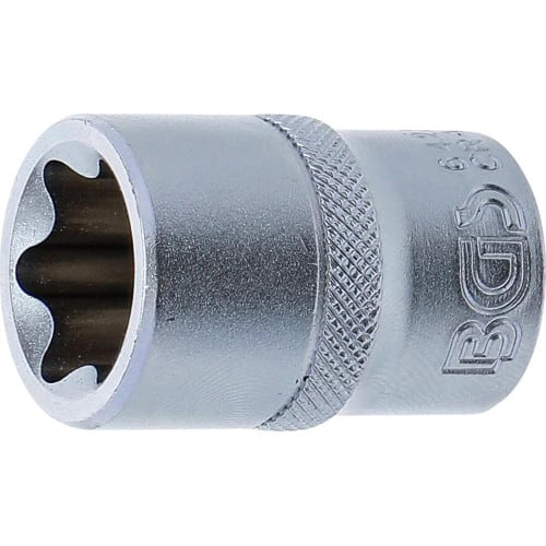 Douille pour Clé Profil E22 - 12,5 mm (1/2) - Acier Résistant - Usage Professionnel, Cliquet 1/2 - D-Work