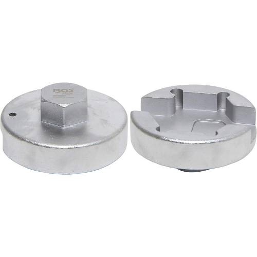 Clé de Valve de Cylindre CNG Type NGT - 11,5x2,5x16 cm - Acier Robuste - Utilisation Sécurisée et Précise - BGS
