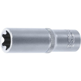 Douille pour Clé Profil E Longue 12,5 mm (1/2) E20 Précision et Durabilité, Acier, Zones Difficiles - D-Work