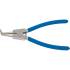 Pince pour Circlips Coudée 225 mm - Circlips Extérieurs - Précision et Maniabilité - BGS