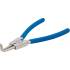 Pince pour Circlips Coudée 225 mm - Circlips Extérieurs - Précision et Maniabilité - BGS