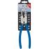 Pince pour Circlips Coudée 225 mm - Circlips Extérieurs - Précision et Maniabilité, Acier, Zones Difficiles - D-Work