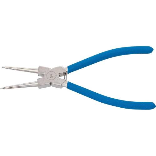 Pince pour Circlips Droite 225 mm - Circlips Intérieurs - Précision et Maniabilité, Acier, Zones Difficiles - D-Work