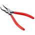 Pince pour Circlips Coudée 300 mm - Circlips Intérieurs - Précision et Maniabilité - - BGS