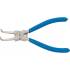 Pince pour Circlips Coudée 300 mm - Circlips Intérieurs - Précision et Maniabilité - Acier, Zones Difficiles - D-Work