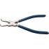 Jeu de Pinces à Circlips 250 mm - 4 pcs, Acier - Précision et Robustesse, Pro - D-Work