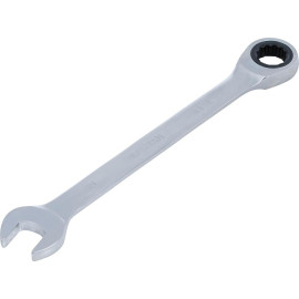 Clé Mixte à Cliquet 21 mm - Acier, Ergonomique et Pratique - Zones Difficiles - D-Work