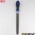 Lime d’Atelier Demi-Ronde 200 mm - Calibre 1 - Précision et Polyvalence - BGS