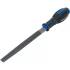 Lime d'Atelier Demi-Ronde 200 mm - Calibre 3 - Précision et Polyvalence, Plastique, Pro - D-Work