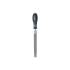 Lime d'Atelier Demi-Ronde 200 mm - Calibre 3 - Précision et Polyvalence, Plastique, Pro - D-Work