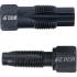 Outil de Réparation Filet de Sonde Lambda - M18 x 1,5 mm M12 x 1,25 mm - 2 pcs - Réparation Précise et Durable - D-Work
