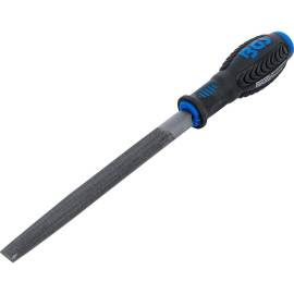 Lime d’Atelier Demi-Ronde 150 mm - Calibre 3 - Précision et Polyvalence - - BGS