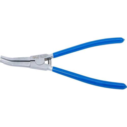 Pince à Colliers de Cardan Coudée 30° - 12,9x2,7x26,3 cm - Acier, Précision et Maniabilité - BGS