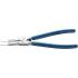 Pince à Colliers de Cardan Légèrement Coudée - 26x132x262 mm - Acier, Précision et Robustesse - - BGS