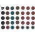 Jeu de Disques Abrasifs D.50 mm - 35 pcs - Polyvalent et Pratique pour Ponçage, Plastique - D-Work