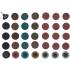 Jeu de Disques Abrasifs D.50 mm - 35 pcs - Polyvalent et Pratique pour Ponçage, Plastique - D-Work