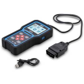 Appareil de Diagnostic OBD 2 EOBD - 16,7 x 5,5 x 24,9 cm - Interface Véhicule Compatible, Pro - D-Work