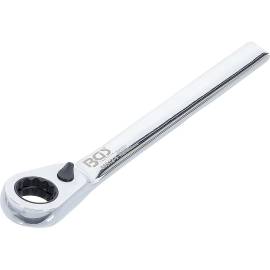 Cliquet Réversible - 16,3 cm x 4,2 cm x 1,9 cm - Acier, Précision et Robustesse - - BGS