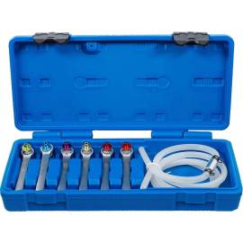 Jeu de Clés de Purgeur de Freins 7 pcs - 7 à 12 mm - Acier Résistant - Entretien Facile des Freins - D-Work