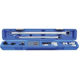Jeu d Outils pour Poulie Roue Libre d Alternateur 14 pcs - Acier Résistant - Entretien et Réparation Faciles - D-Work