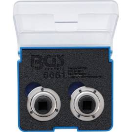 Jeu de Repousse-Pistons de Frein Universel - 2 pcs avec 2 et 3 Goupilles - Pratique et Polyvalent - D-Work