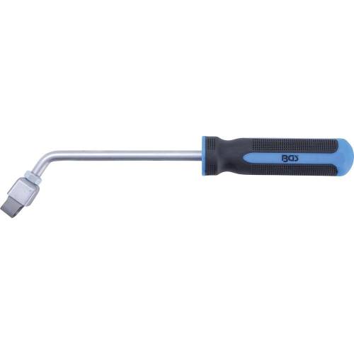 Grattoir à Joints Coudé 155 mm - Acier, Ergonomique - Nettoyage Précis et Efficace - BGS
