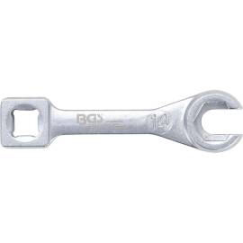 Clé de Conduites de Carburant 14 mm - Pour Toyota et Honda - Précision et Fiabilité, Acier - D-Work