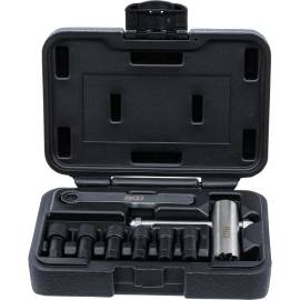 Jeu de Fraises pour Siège d'Étanchéité de Vidange d'Huile - 8 pcs - Acier, Précision et Durabilité - D-Work