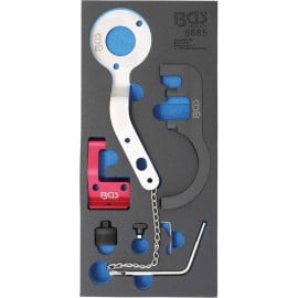 Insert de Servante d Atelier 1/3 - Coffret de Calage pour BMW/MINI 1.5 2.0 Diesel - Organisation et Protection des Outil - BGS