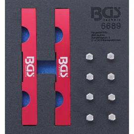 Insert de Servante d Atelier 1/6 - Coffret de Calage pour Mercedes M642 - Organisation et Protection des Outils - D-Work