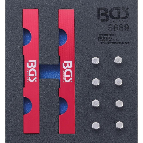 Insert de Servante d Atelier 1/6 - Coffret de Calage pour Mercedes M642 - Organisation et Protection des Outils - D-Work