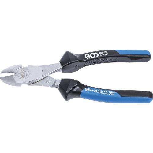 Pince Coupante Diagonale Renforcée 200 mm - Pour Fil de Piano - Précision et Robustesse - - BGS